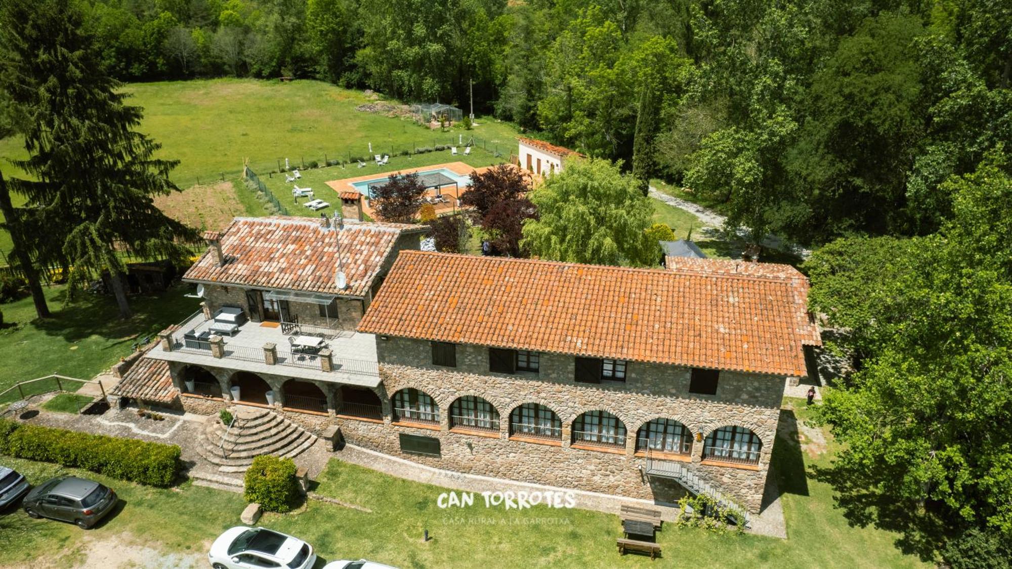 Can Torrotes La Vall de Bianya Dış mekan fotoğraf